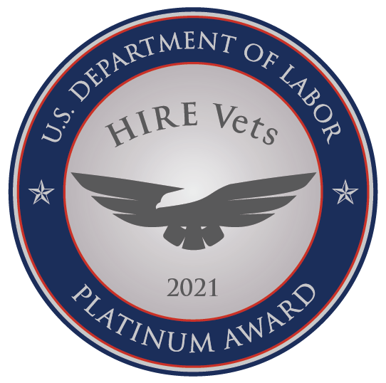 HIREVets.gov HIRE Vets Medallion Program - Recognizing employers who HIRE veterans - version 1